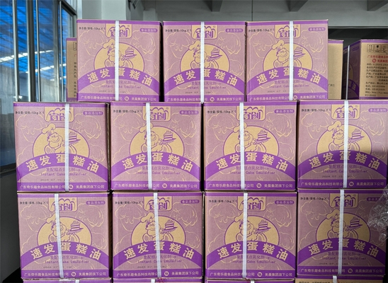 HACCP Emulsionador de bolo de gel de melhoria rápida para bolo de queijo bolo de esponja bolo de frango